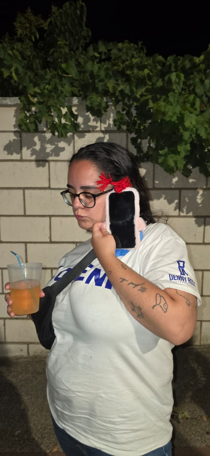 Peñista con su camiseta